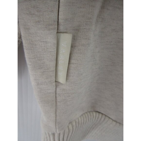Varley Sweater Large White Pullover Turtleneck Oversized Belted - Picture 9 of 12